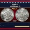 1890-p Morgan Dollar $1 Grades ms63+