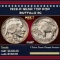 1928-p Buffalo Nickel Near Top Pop 5c ms67 SEGS