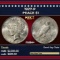 1927-p Peace Dollar $1 Grades ms64+