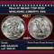 1943-p Walking Liberty Half Dollar Near Top Pop 50c ms67+ SEGS