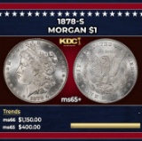 1878-s Morgan Dollar $1 Grades ms65+