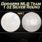 Dodgers MLB Team - 1 oz Silver Round Round