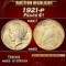 1921-p Peace Dollar $1 ms63 USCG