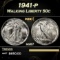1941-p Walking Liberty Half Dollar 50c ms67 SEGS