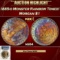 PCGS 1885-o Morgan Dollar Monster Rainbow Toned! $1 ms64 PCGS