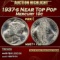 1937-s Mercury Dime Near Top Pop 10c ms67+ fsb SEGS