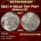 1921-p Morgan Dollar Near Top Pop! $1 ms66+ SEGS