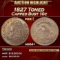1827 Capped Bust Dime Toned 10c ms64+ SEGS