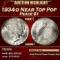 1934-d Peace Dollar Near Top Pop $1 ms66+ SEGS