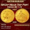 1913-p Gold Indian Quarter Eagle Near Top Pop! $2 1/2 ms66 USCG