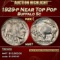 1929-p Buffalo Nickel Near Top Pop 5c ms67 SEGS