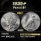 1935-p Peace Dollar $1 Grades ms65