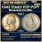 1940 Proof Washington Quarter Toned TOP POP! 25c pr68+ SEGS