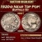 1920-d Buffalo Nickel Near Top Pop! 5c ms66+ SEGS