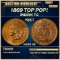 1869 Indian Cent TOP POP! 1c ms66 rb SEGS