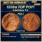 1910-s Lincoln Cent TOP POP! 1c ms67 rb SEGS