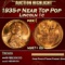 1935-p Lincoln Cent Near Top Pop 1c ms67+ rd SEGS