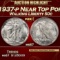 1937-p Walking Liberty Half Dollar Near Top Pop 50c ms67 SEGS