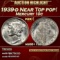 1939-d Mercury Dime Near Top pop! 10c ms68+ fsb SEGS