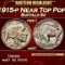 1915-p Buffalo Nickel Near Top Pop! 5c ms67 SEGS