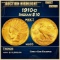 1910-d Gold Indian Eagle $10 ms65 SEGS
