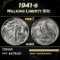 1941-s Walking Liberty Half Dollar 50c Grades ms65