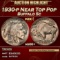 1930-p Buffalo Nickel Near Top Pop 5c ms66+ SEGS
