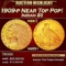 1909-p Gold Indian Half Eagle Near Top Pop! $5 ms65+ USCG
