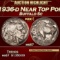 1936-d Buffalo Nickel Near Top Pop 5c ms67 SEGS