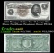 1886 $5 Large Size Silver Certificate Morgan Dollar Rev President Grant Grades Select AU FR-264