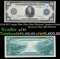 1914 $10 Large Size Blue Seal Federal Reserve Note Kansas City, MO Grades xf+ FR-941