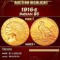 1916-s Gold Indian Half Eagle $5 ms63+ USCG