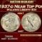 1937-d Walking Liberty Half Dollar Near Top Pop 50c ms67 SEGS
