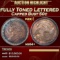 1836 Capped Bust Half Dollar Colorfully Toned Lettered Edge O-115 50c ms64+ SEGS