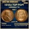 1910-s Lincoln Cent TOP POP! 1c ms66 BN SEGS