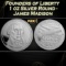 Founders of Liberty 1 oz Silver: James Madison Round