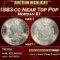 1883-cc Morgan Dollar Near Top Pop $1 ms67+ SEGS