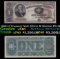 1890 $1 Treasury Note Edwin M Stanton Grades xf FR-348