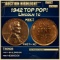 1942 Proof Lincoln Cent TOP POP! 1c pr67+ rd SEGS