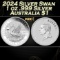 2024 Silver Swan 1 oz .999 Silver Australia $1 Round