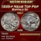 1935-p Buffalo Nickel Near Top Pop 5c ms68 SEGS