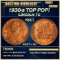 1930-s Lincoln Cent TOP POP! 1c ms67+ rd SEGS