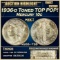 1936-d Mercury Dime Toned TOP POP! 10c ms68+ FSB SEGS