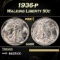 1936-p Walking Liberty Half Dollar 50c Grades ms66