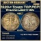 1920-p Walking Liberty Half Dollar Toned TOP POP! 50c ms66+ SEGS