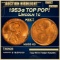 1953-s Lincoln Cent TOP POP! 1c ms68 rd SEGS