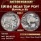 1918-d Buffalo Nickel Near Top Pop! 5c ms66+ SEGS