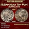 1920-p Buffalo Nickel Near Top Pop! 5c ms67 SEGS