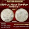 1891-cc Morgan Dollar Near Top Pop $1 ms66+ SEGS