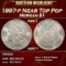 1897-p Morgan Dollar Near Top Pop $1 ms67+ SEGS